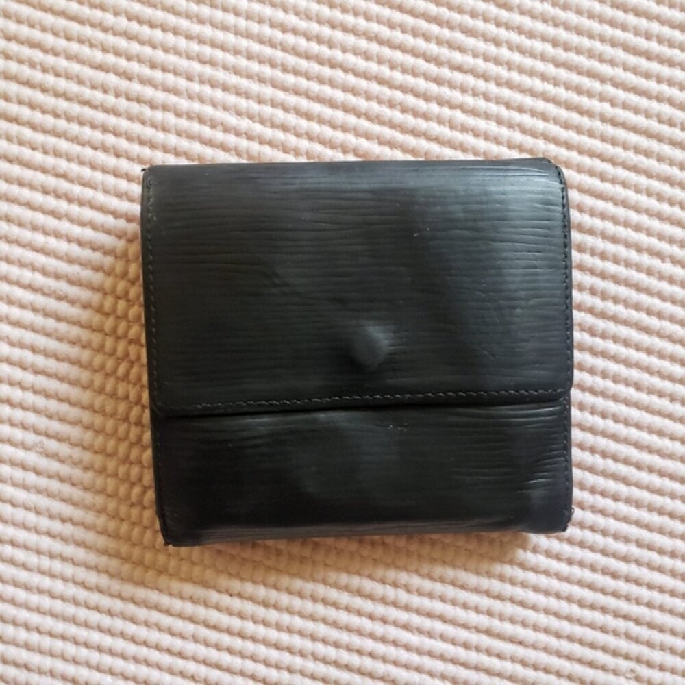 Louis Vuitton Epi Elise Wallet - Black - Picture 2 of 16